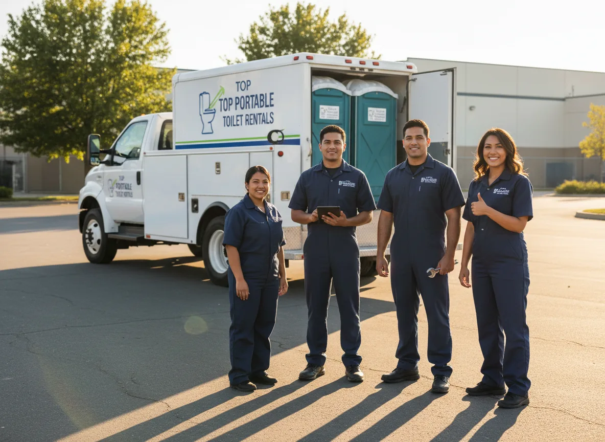 Short Term Porta Potty Rental company in Lawrence, MS